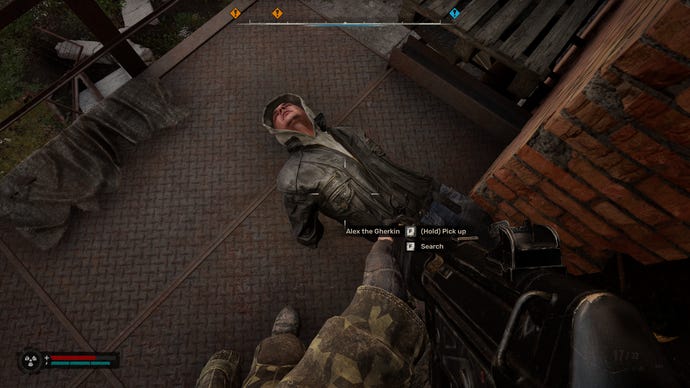 Alex the Gherkin adalah NPC acak di STALKER 2: Heart of Chornobyl.