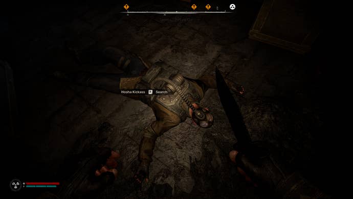 Hosha Kickass, a random NPC in S.T.A.L.K.E.R. 2: Heart of Chornobyl.