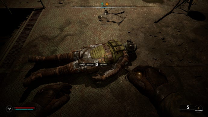 Kostya Lexicon, NPC acak di STALKER 2: Heart of Chornobyl.