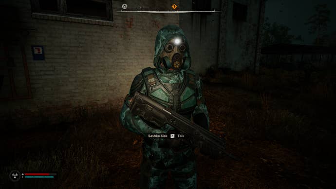Sashko Sick, a random NPC in S.T.A.L.K.E.R. 2: Heart of Chornobyl.