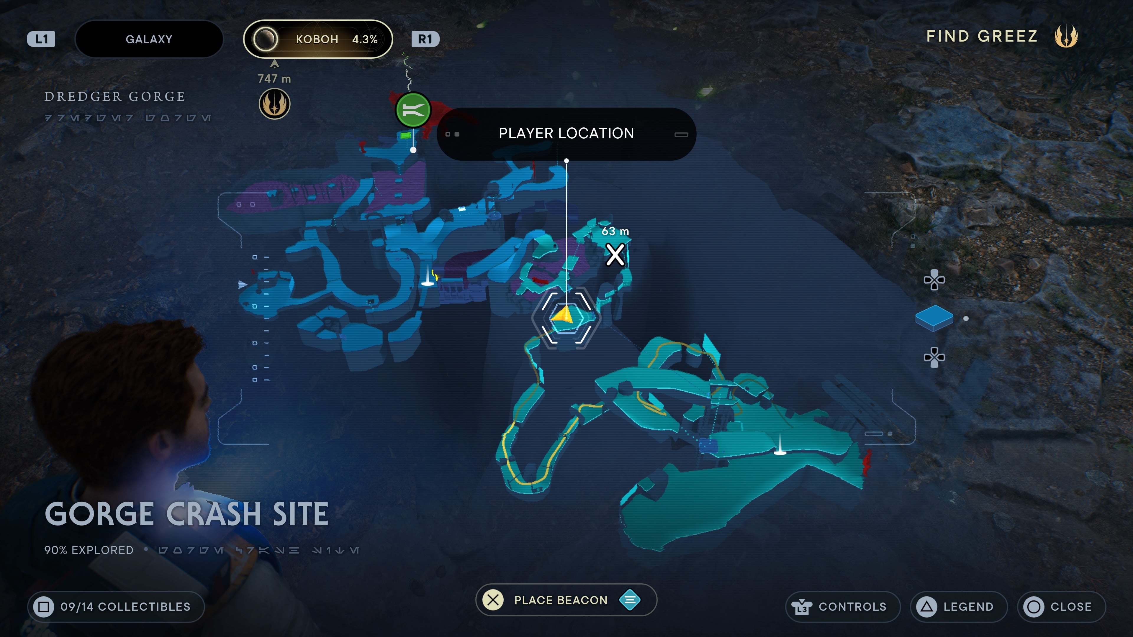 2nd seed in gorge crash site.