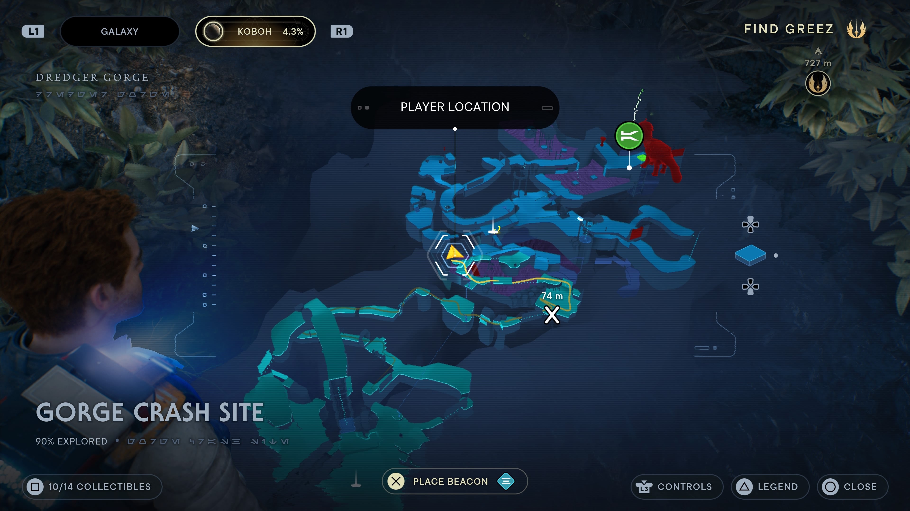 3rd seed in derelict dam, by the sunken ship.