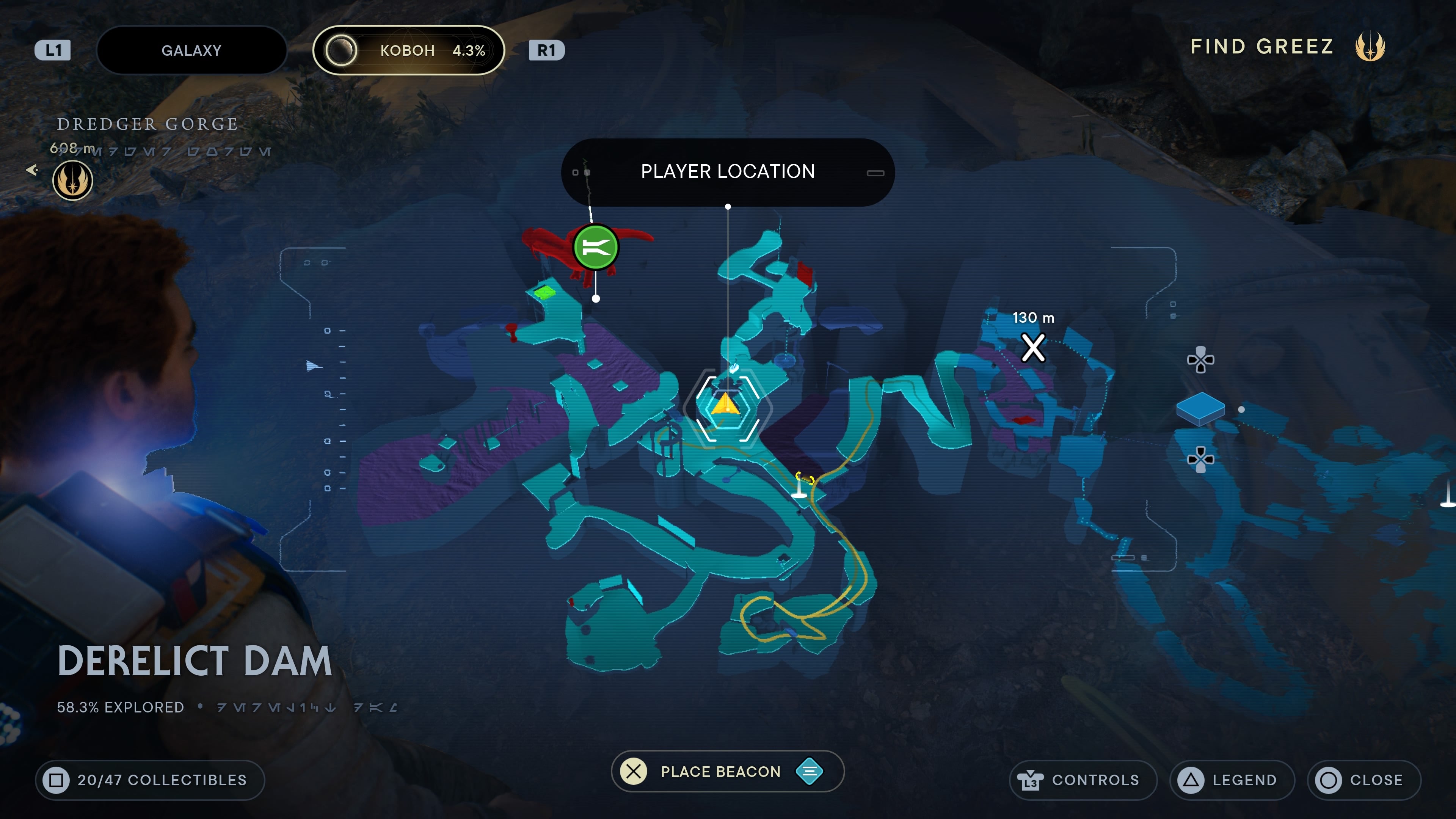 2nd seed in Derelict dam