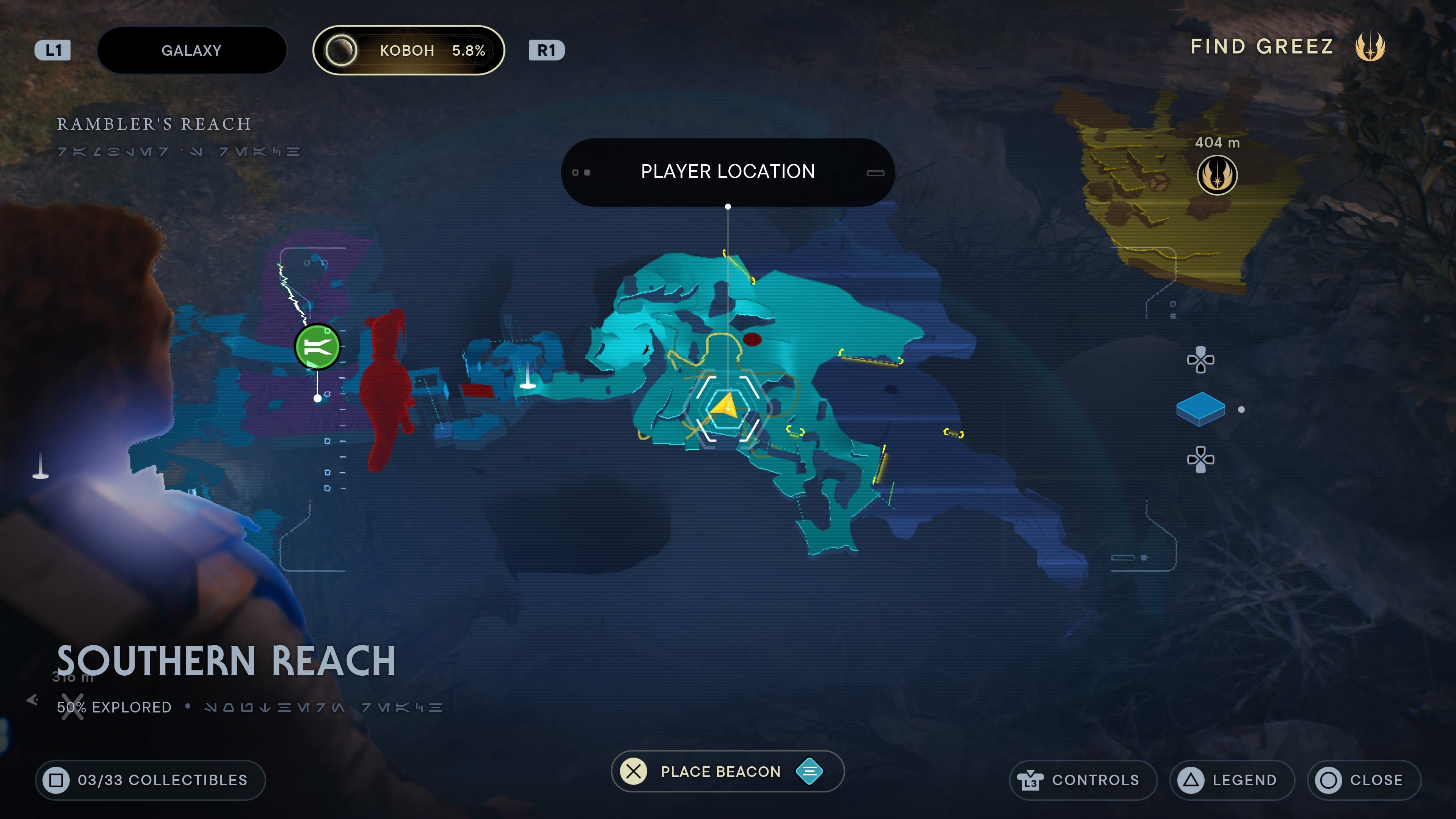 First treasure in Southern Reaches