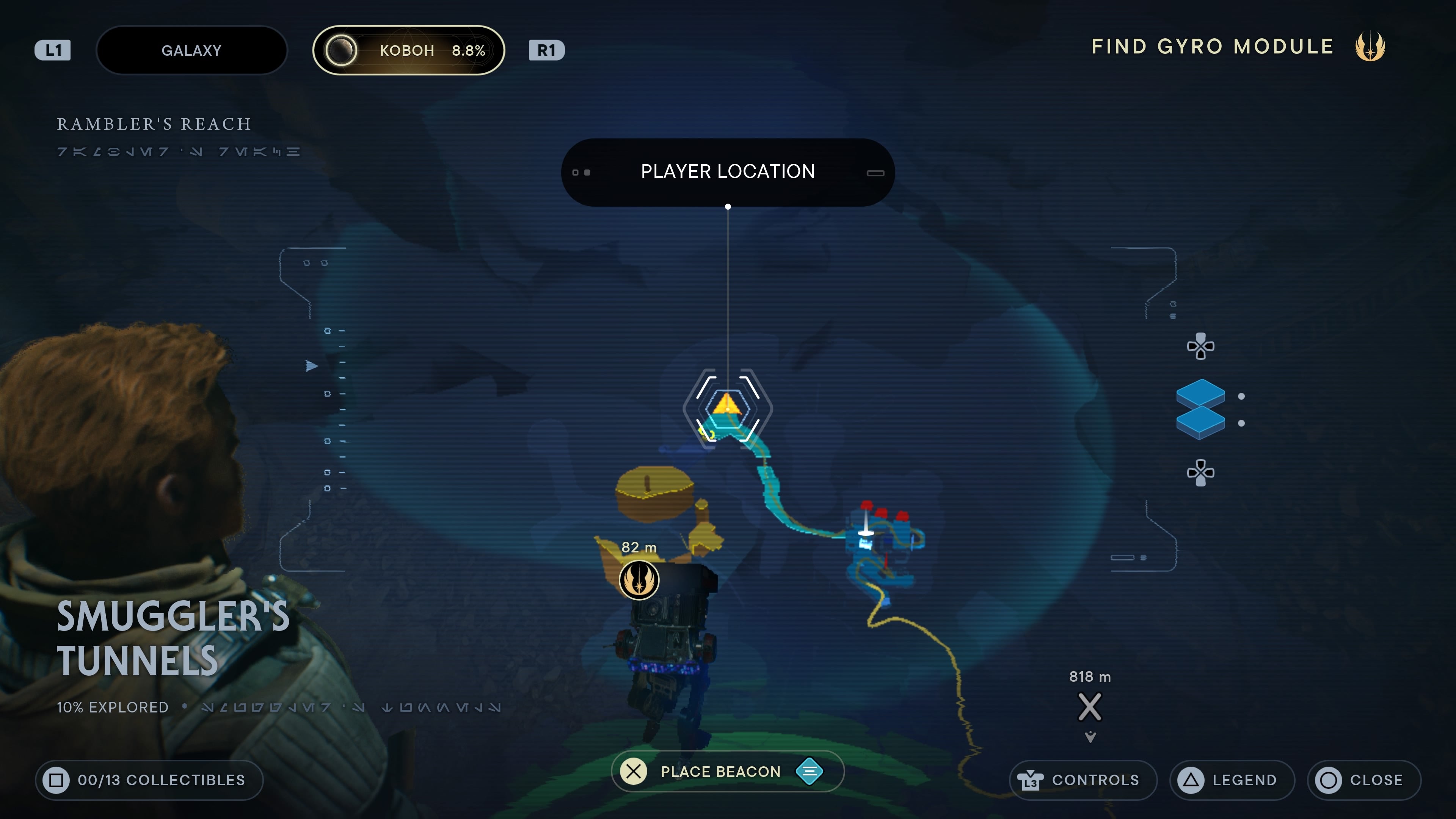 First scannable in Smuggler&rsquo;s tunnel