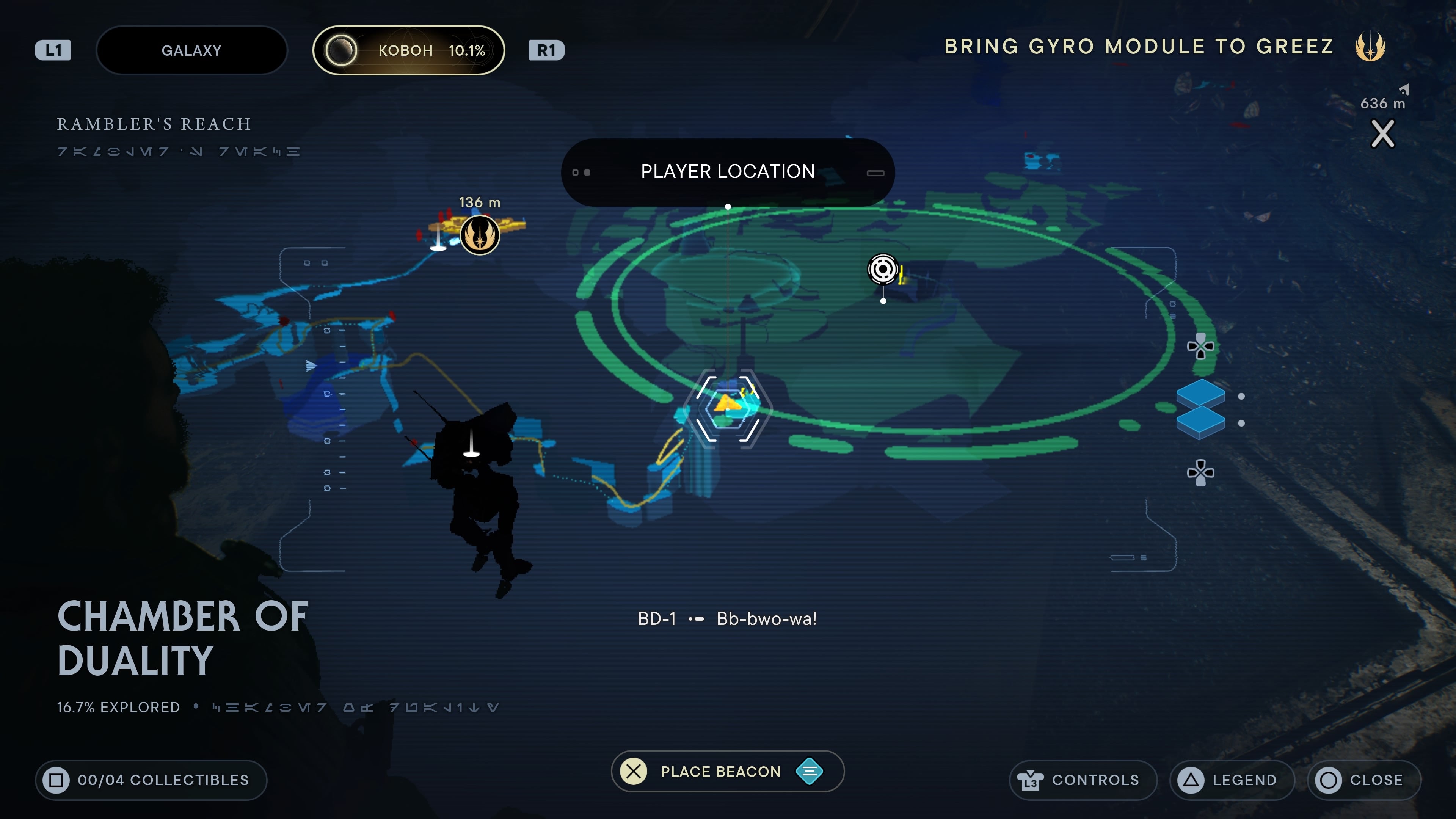 First scannable in Chamber of Duality