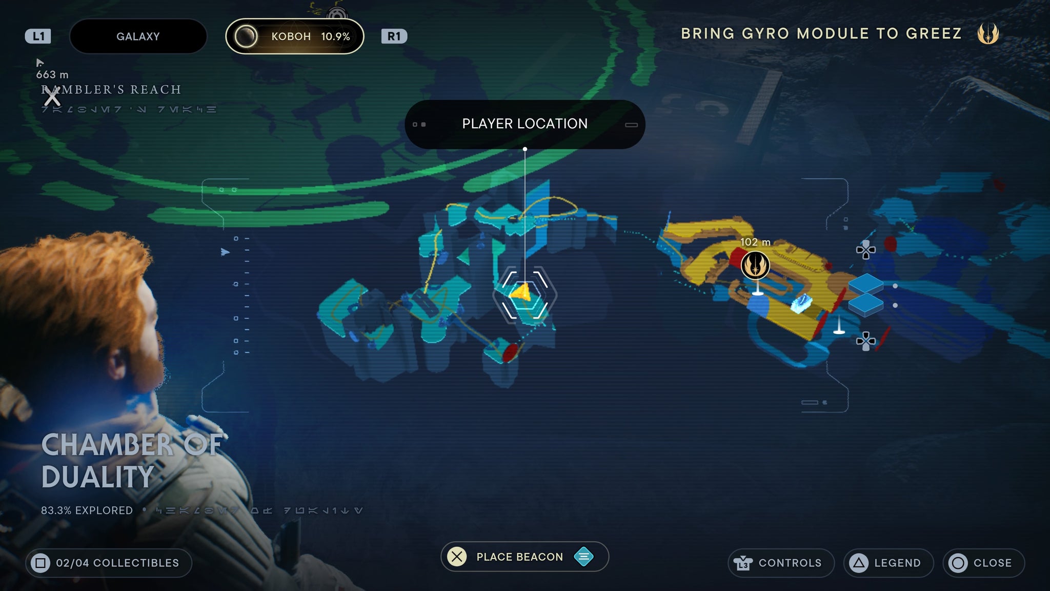 Lighsaber part in Chamber of Duality - 9