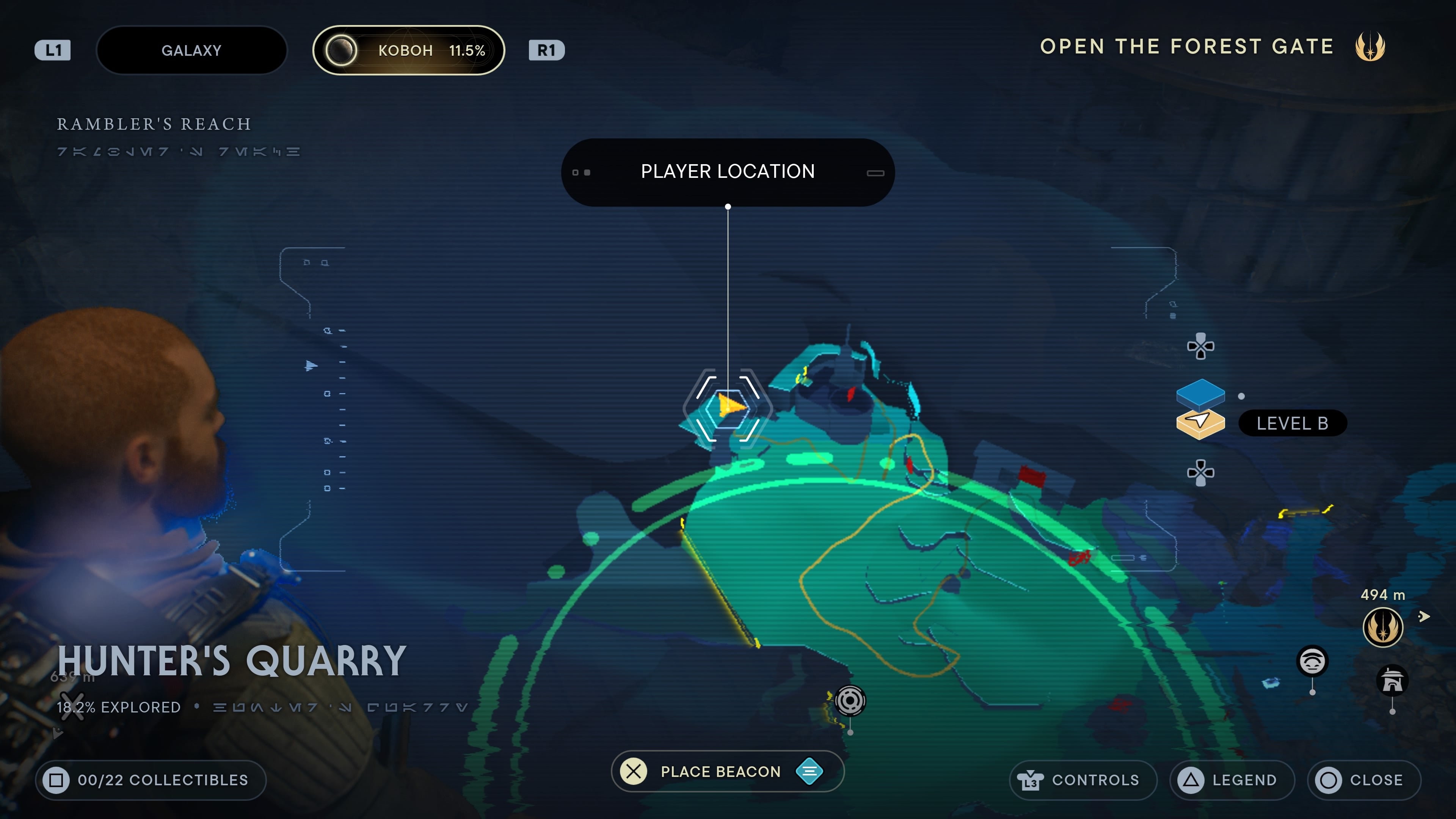 First scannable in Hunter&rsquo;s Quarry.