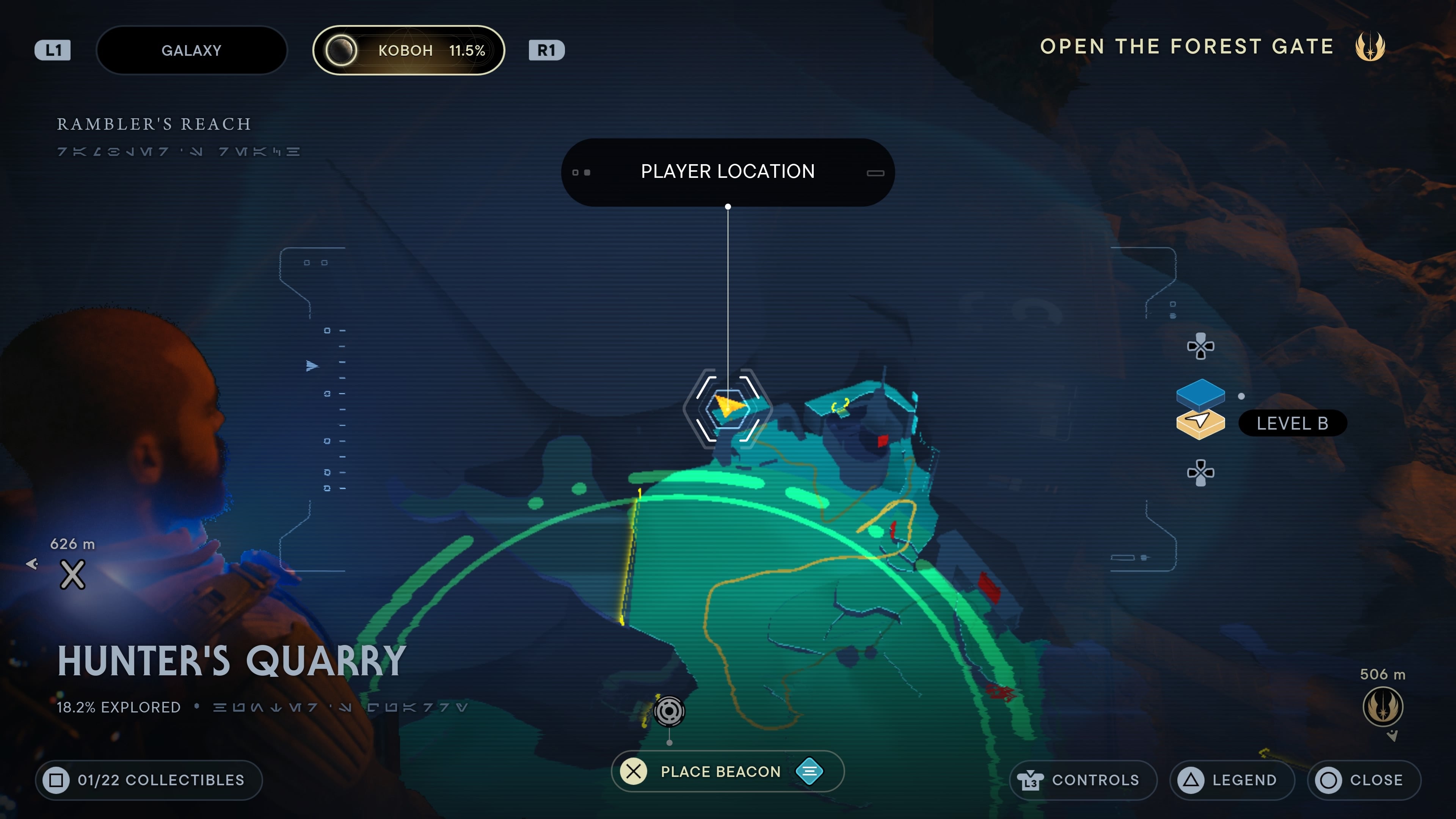 BD-1 part in Hunter&rsquo;s Quarry.