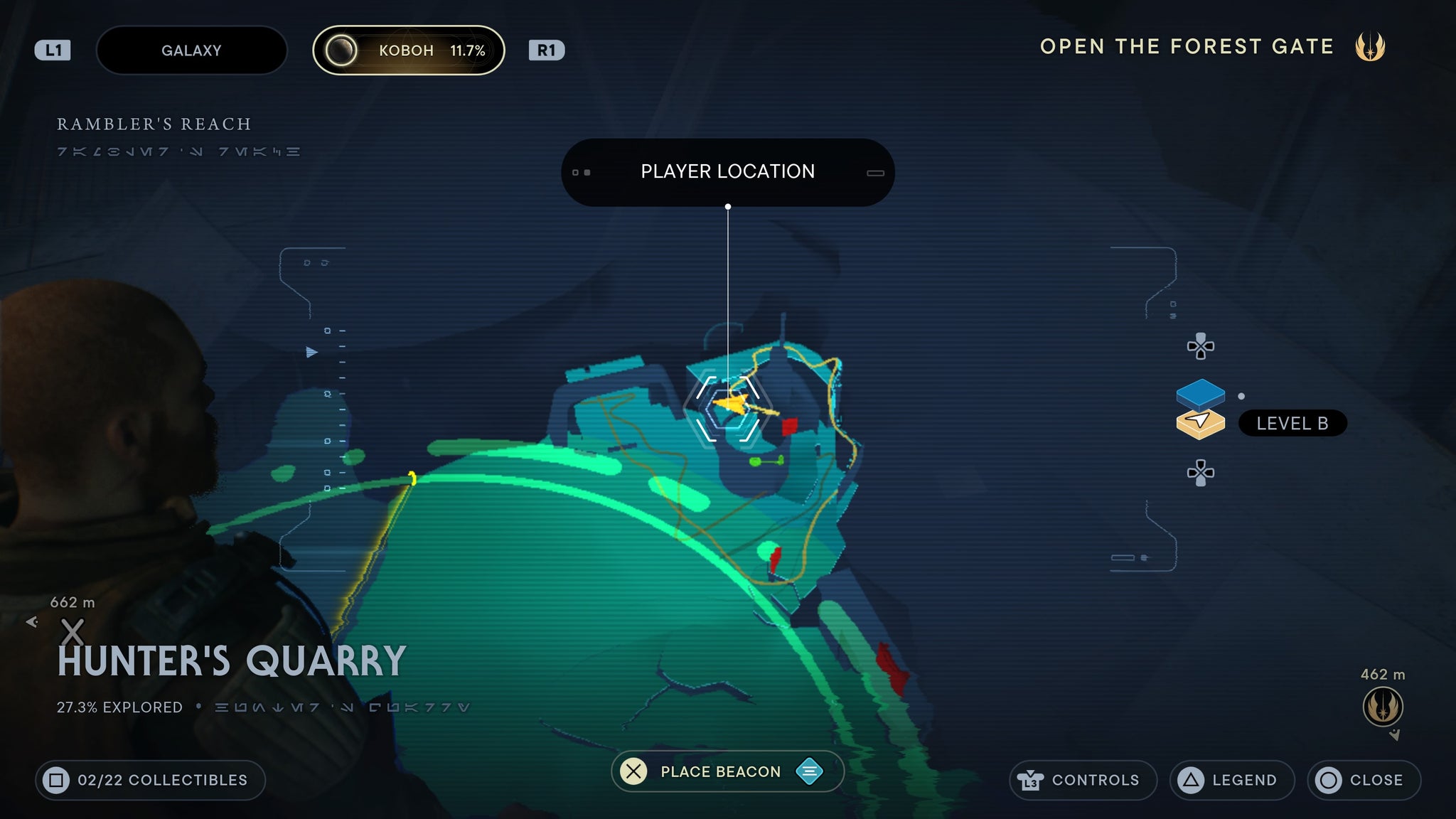 2nd scannable in Hunter's Quarry. - 37