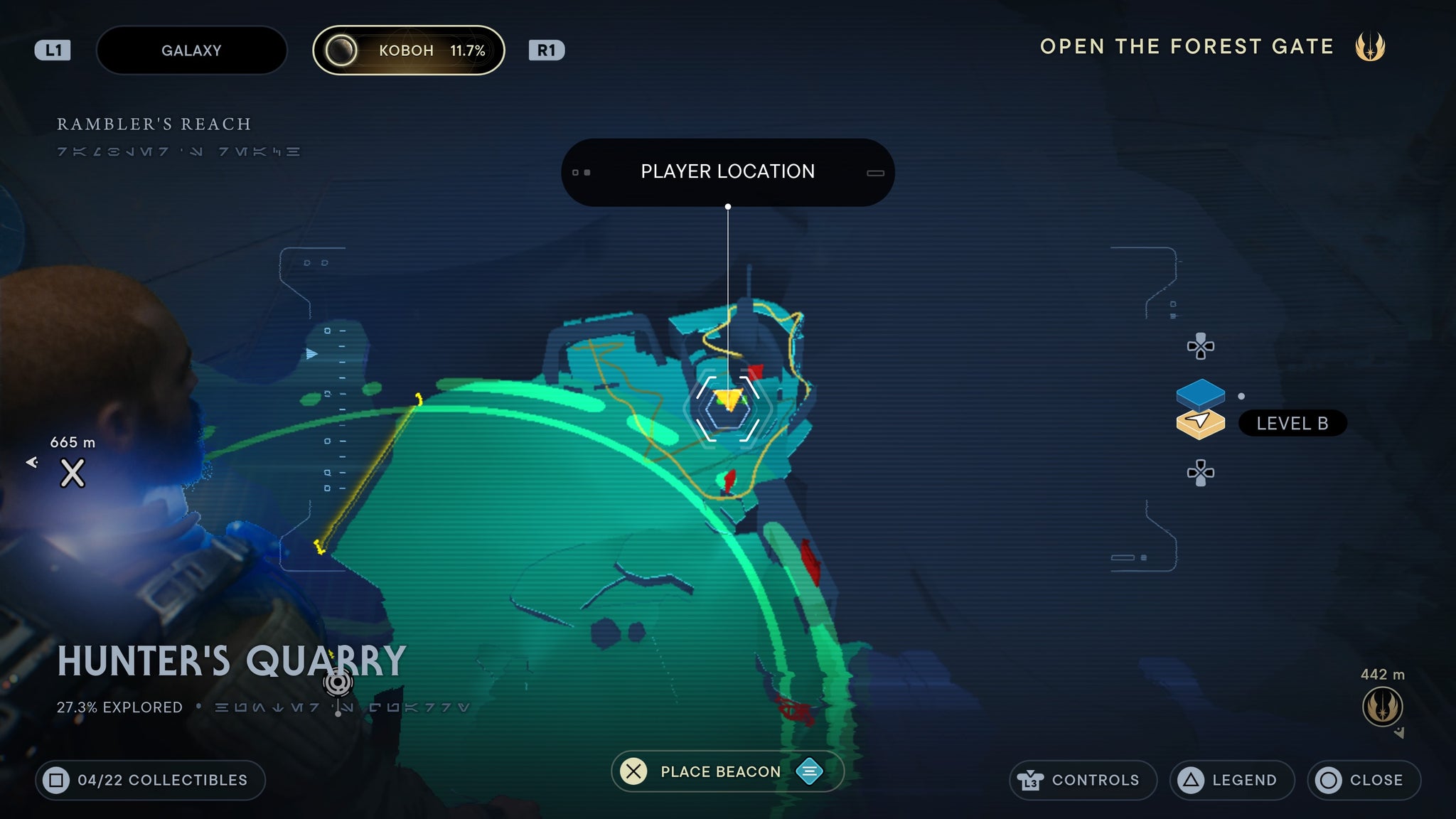 1st treasure in Hunter's Quarry - 31