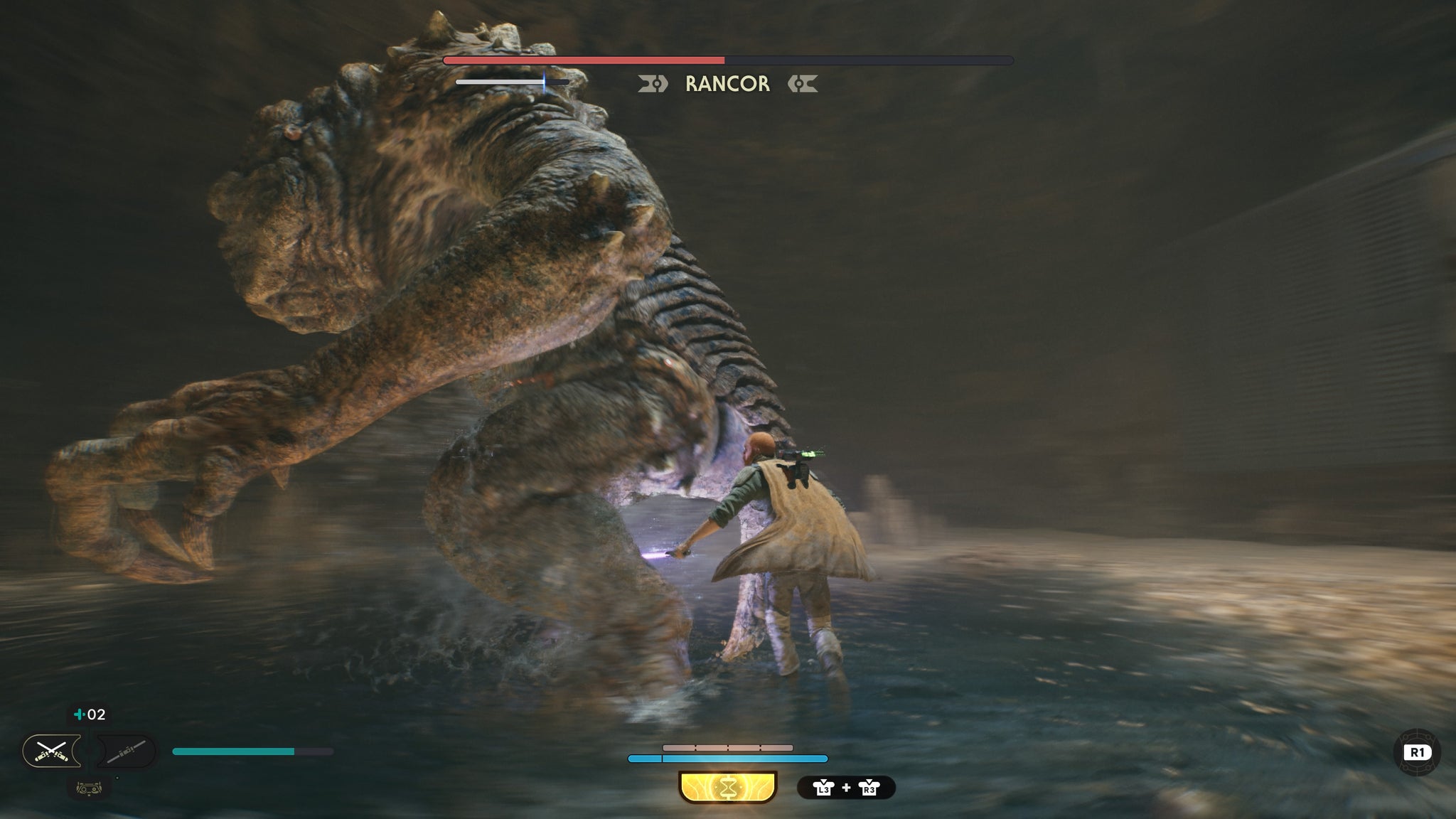 Star Wars Jedi: Survivor rancor side attack - 4