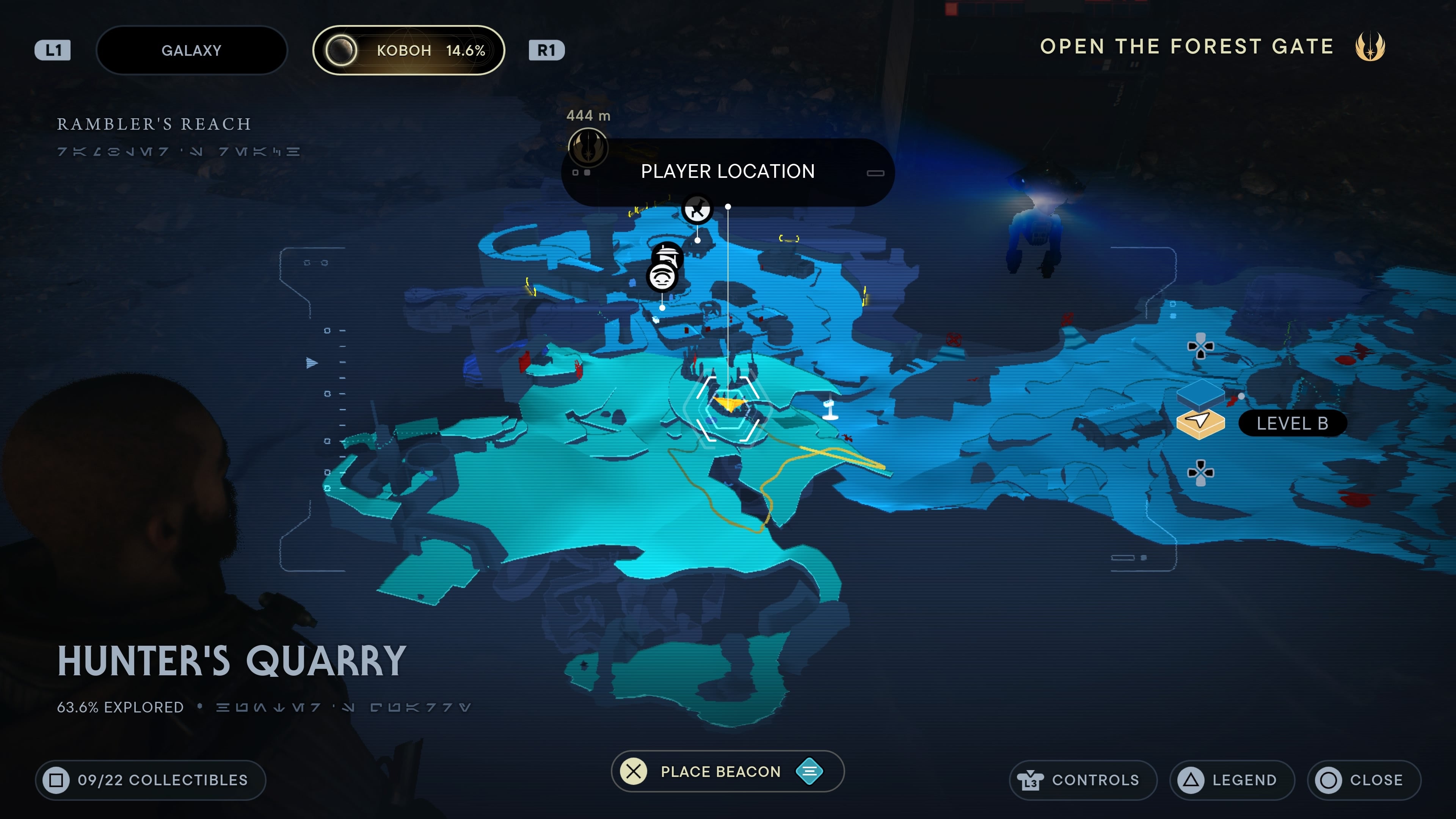 Hunter jacket location