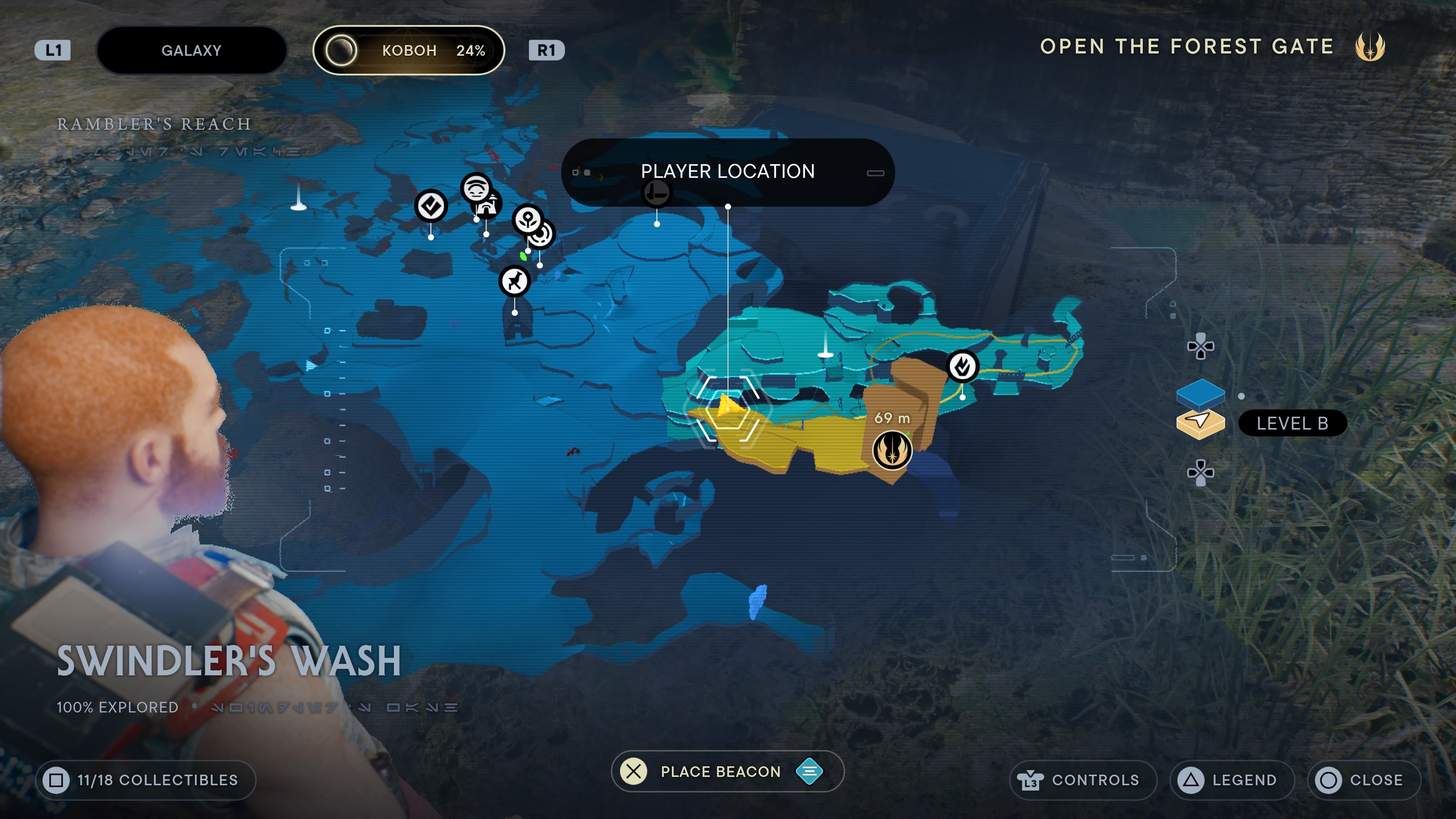 Tactical material jacket location.