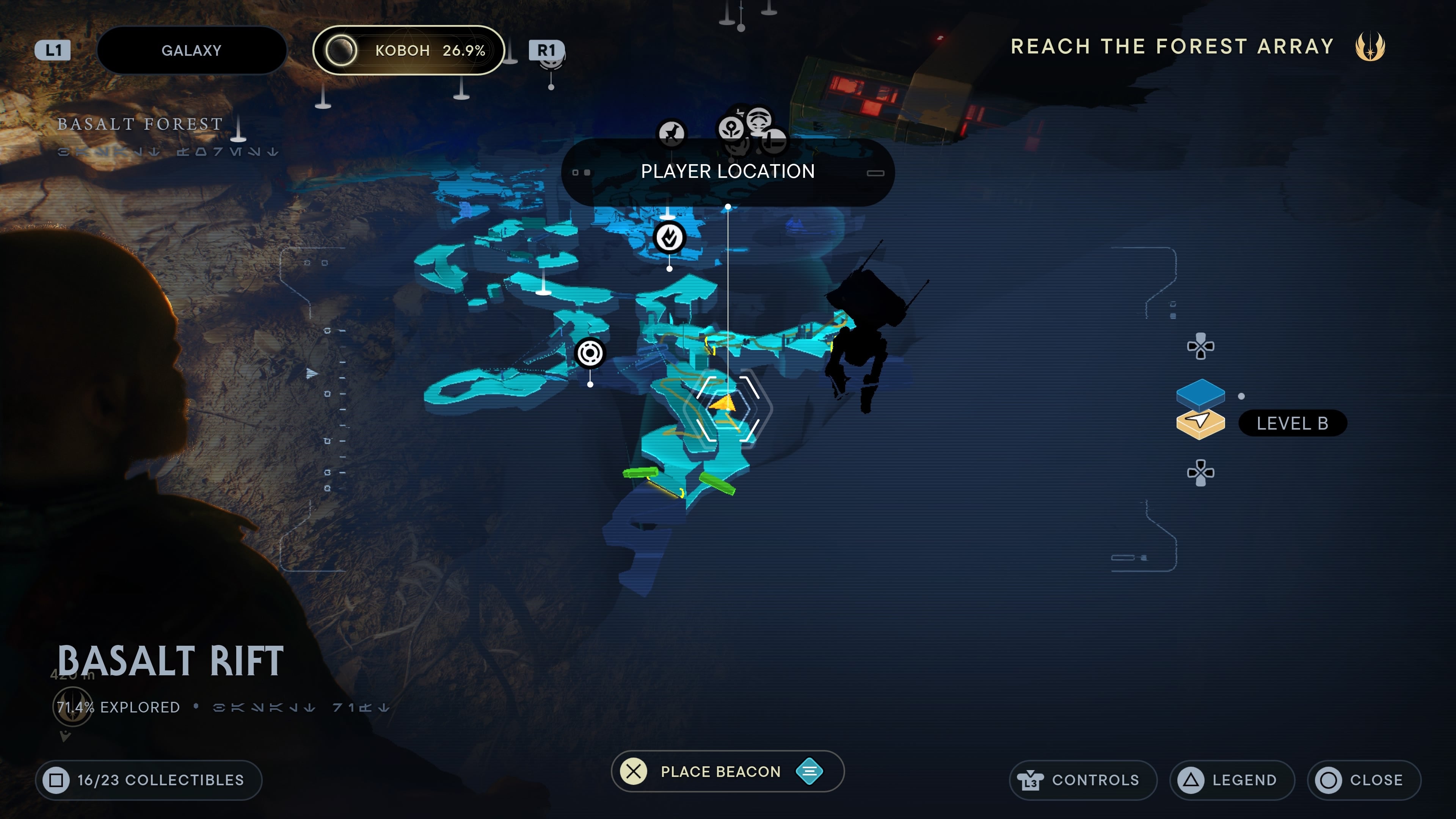 Diligence Pommel location