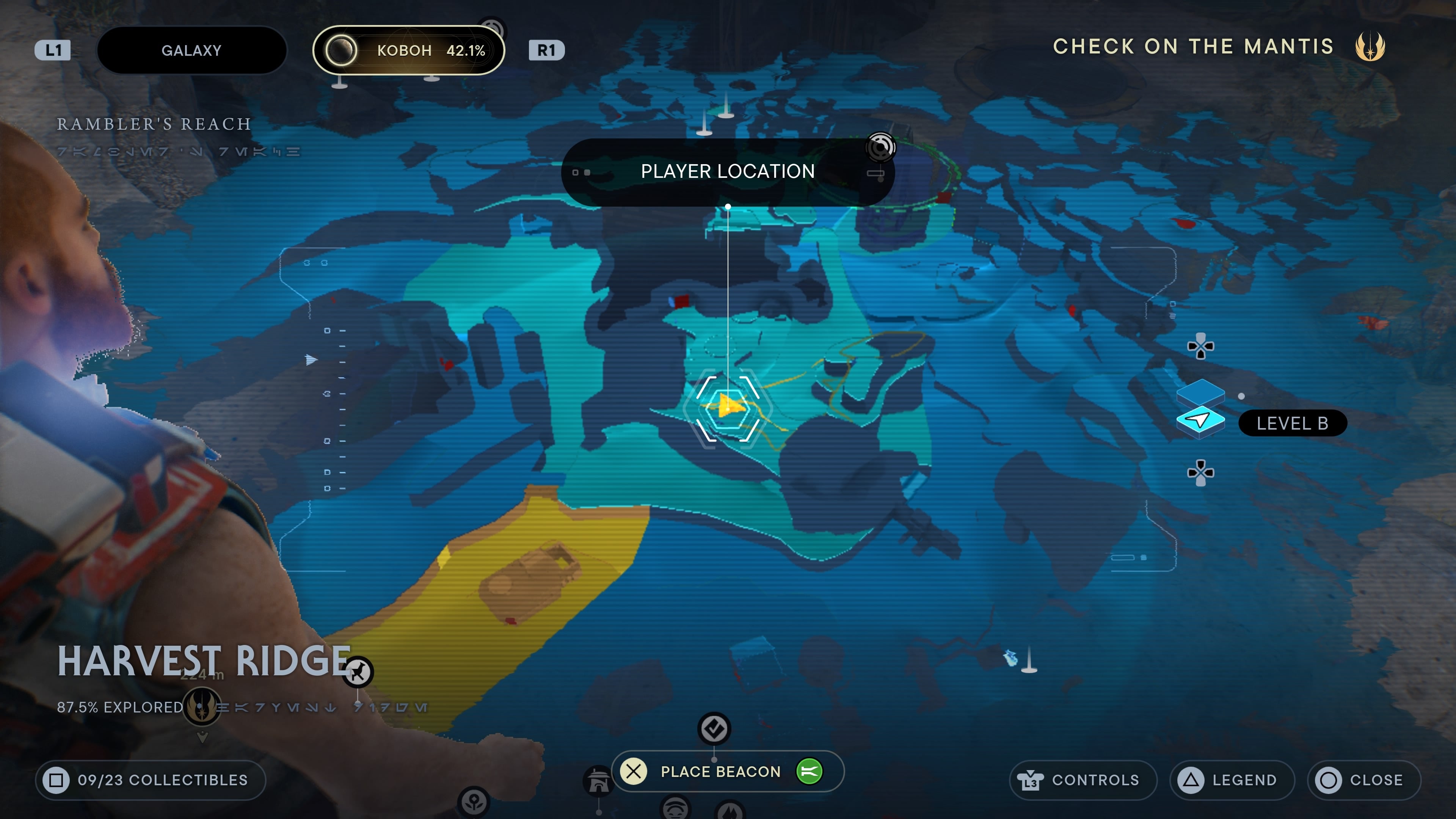 Wanderer pants location.