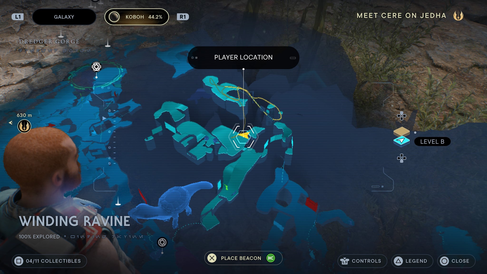 Winding Ravine seed 1 - 90