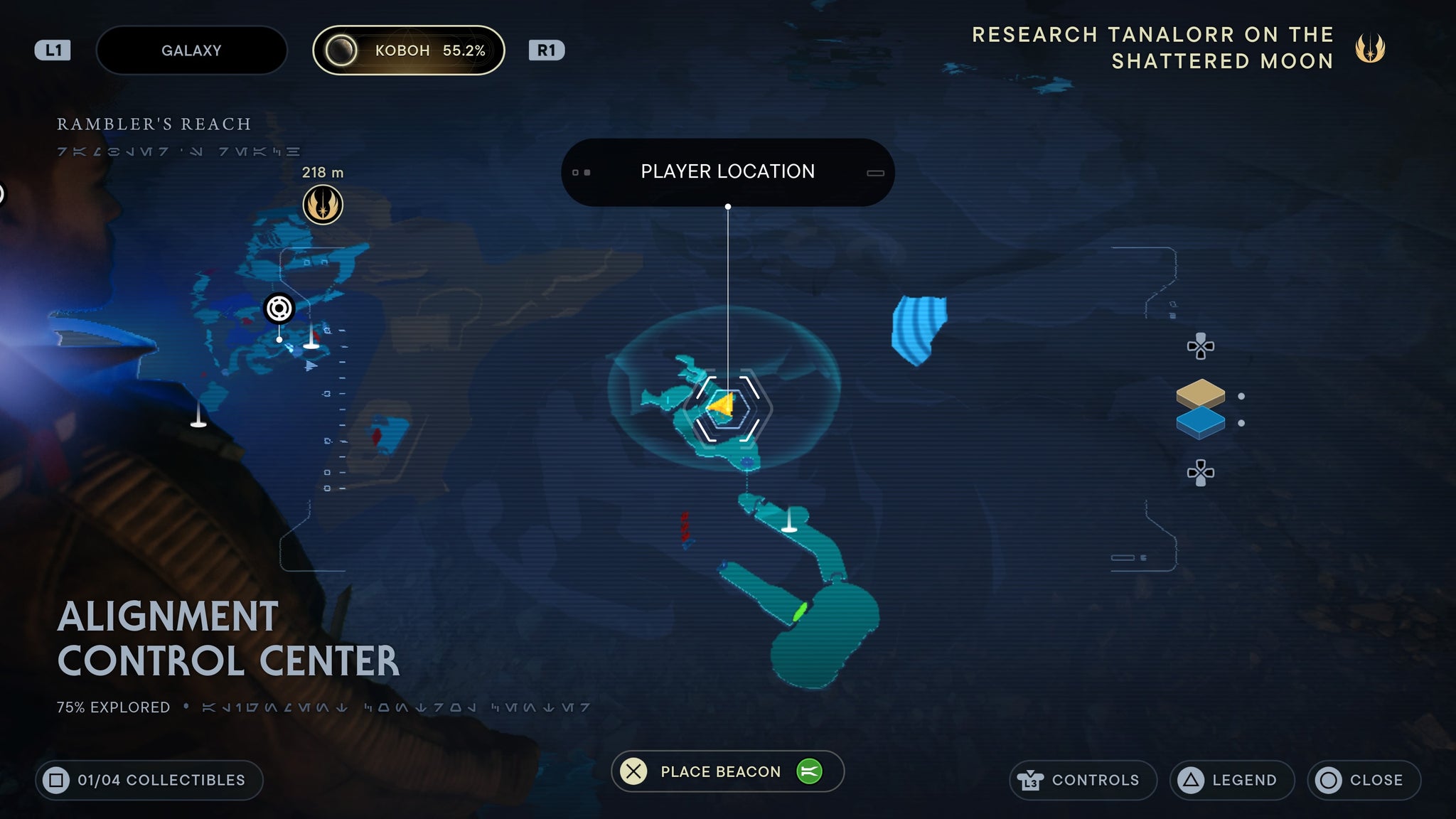 Harmony Pommel location - 19