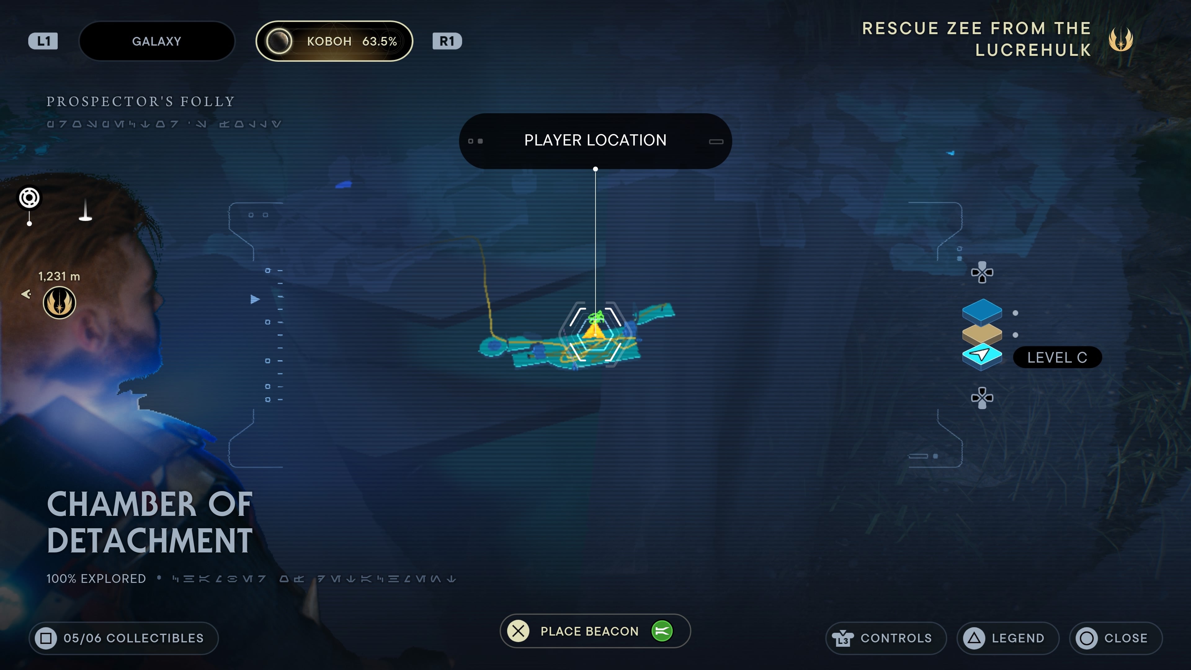 Chamber of Detachment treasure 1