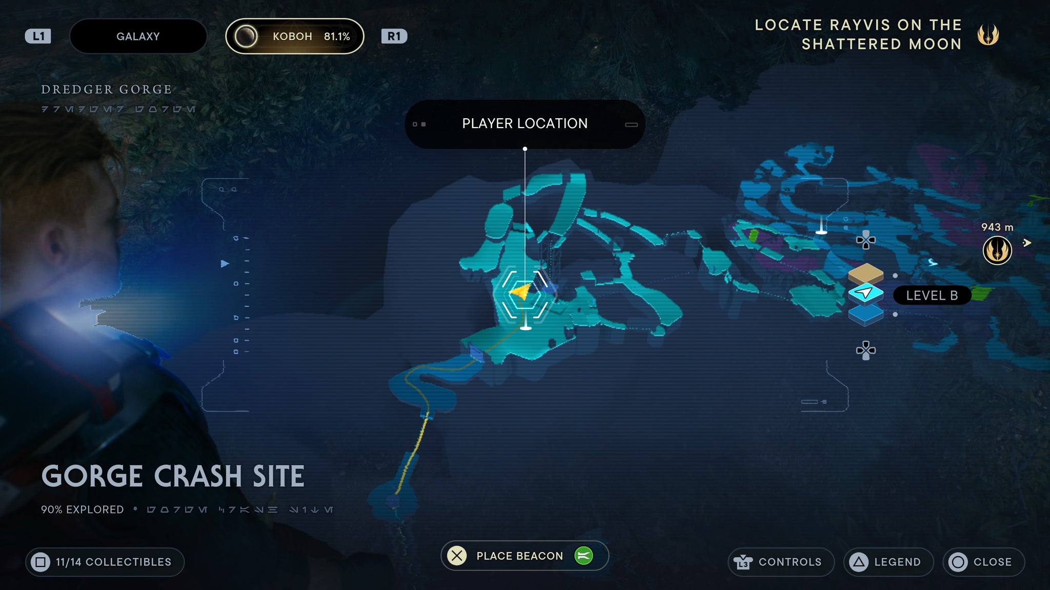 Gorge crash site seed 1 - 6