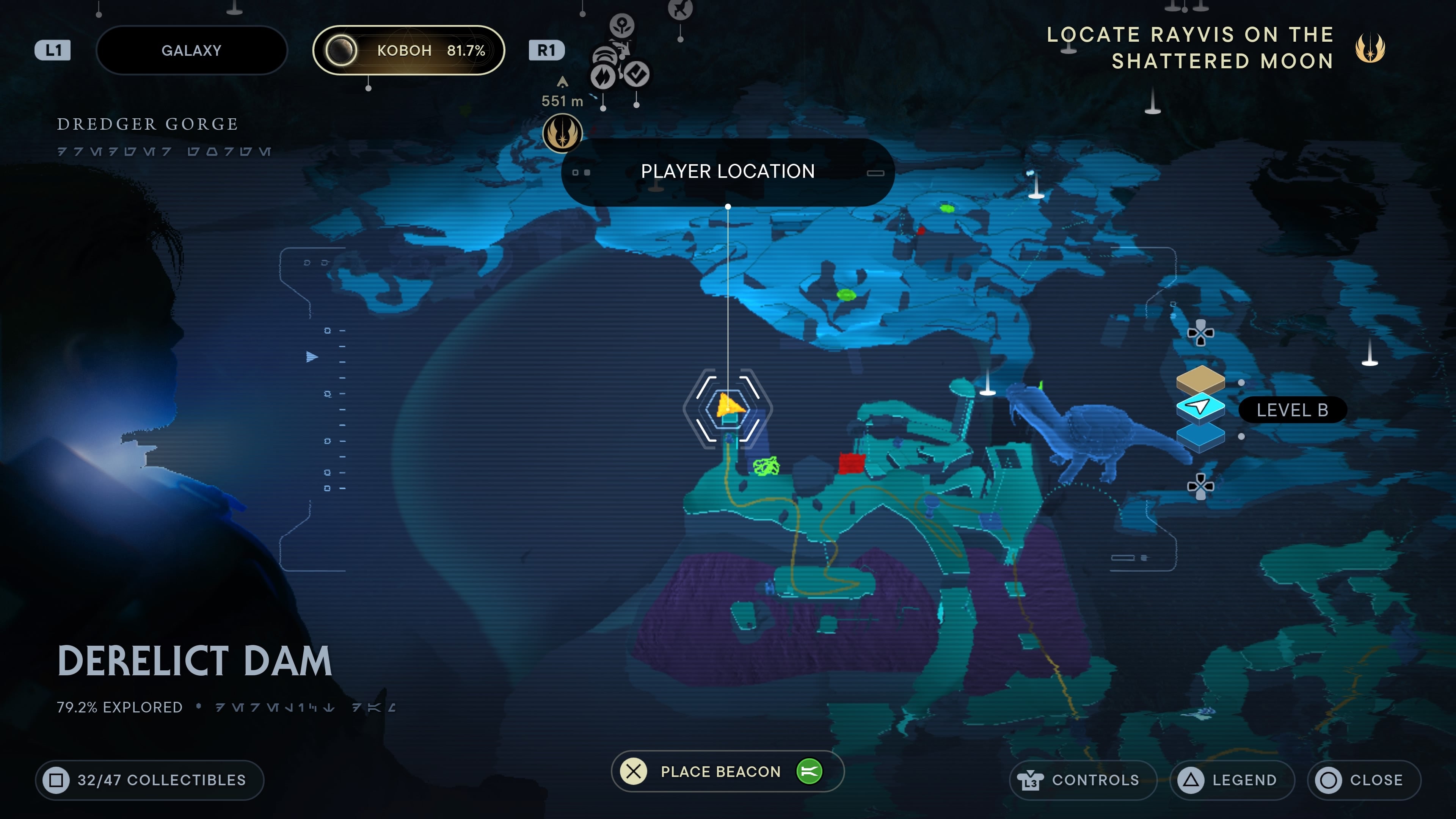 Derelict Dam treasure 1