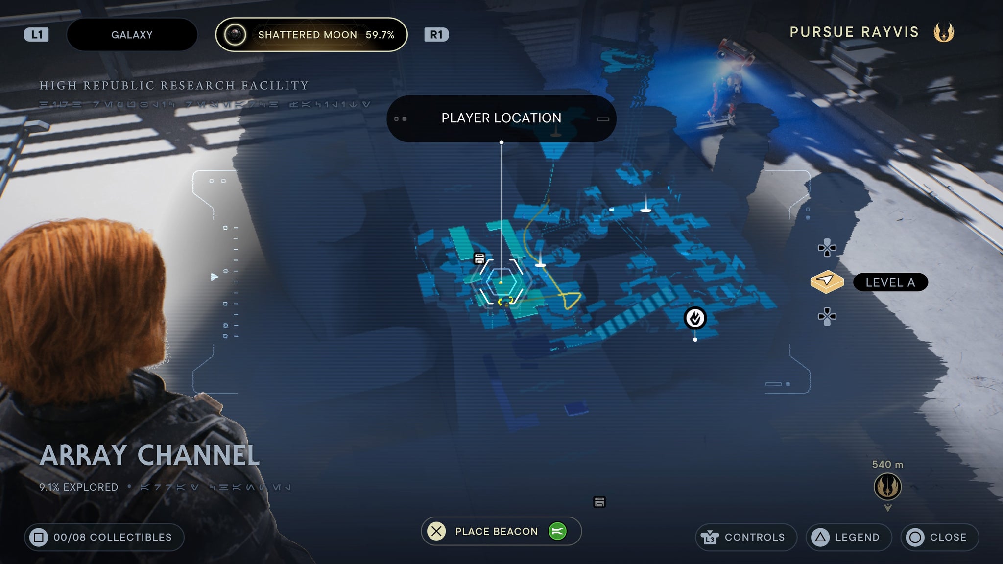 Array Channel scan 1 - 257