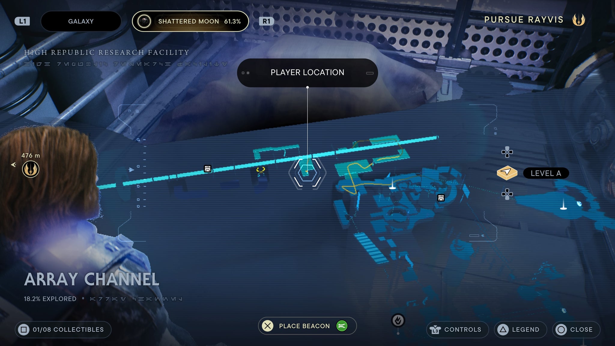 Array Channel scan 2 - 258