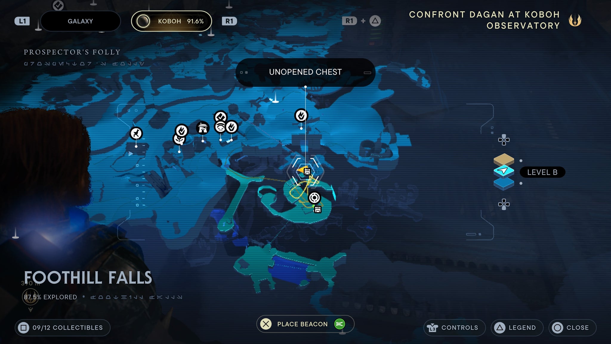 Foothill Falls chest 2 - 48