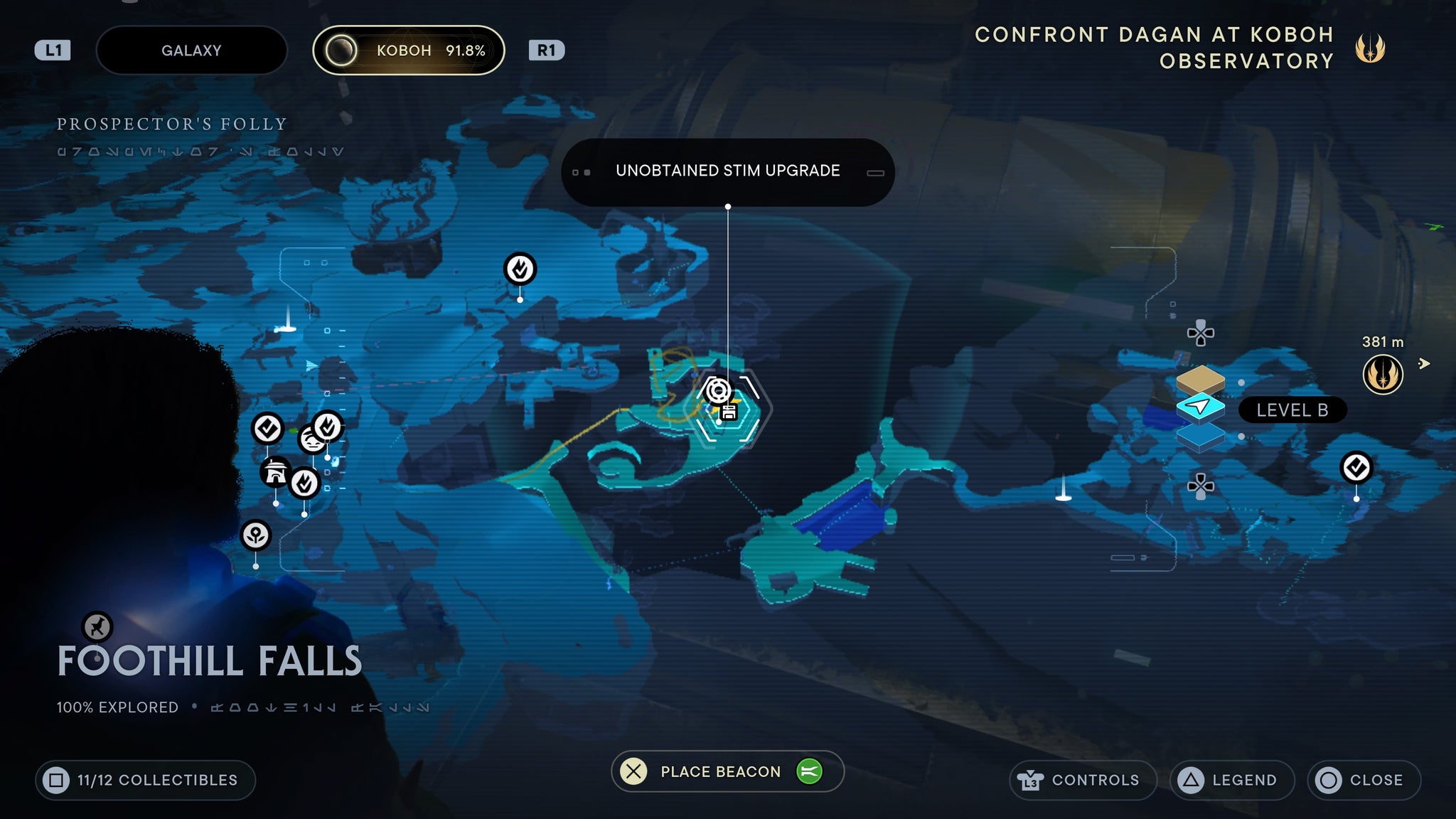 Foothill Falls stim 1 - 6