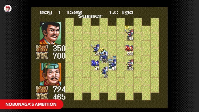 Nobunaga’s Ambition screenshot.