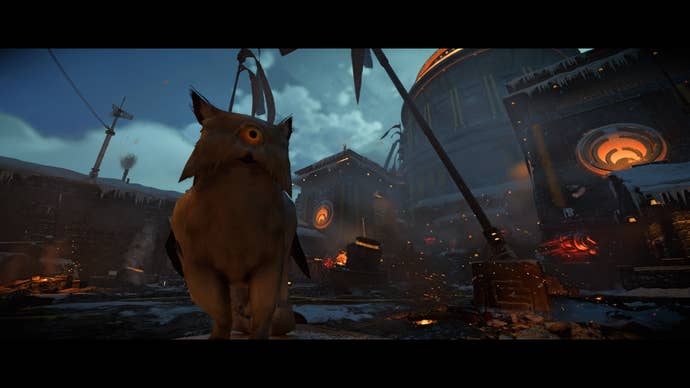 Star Wars Outlaws - Owl-like creature on Kijimi