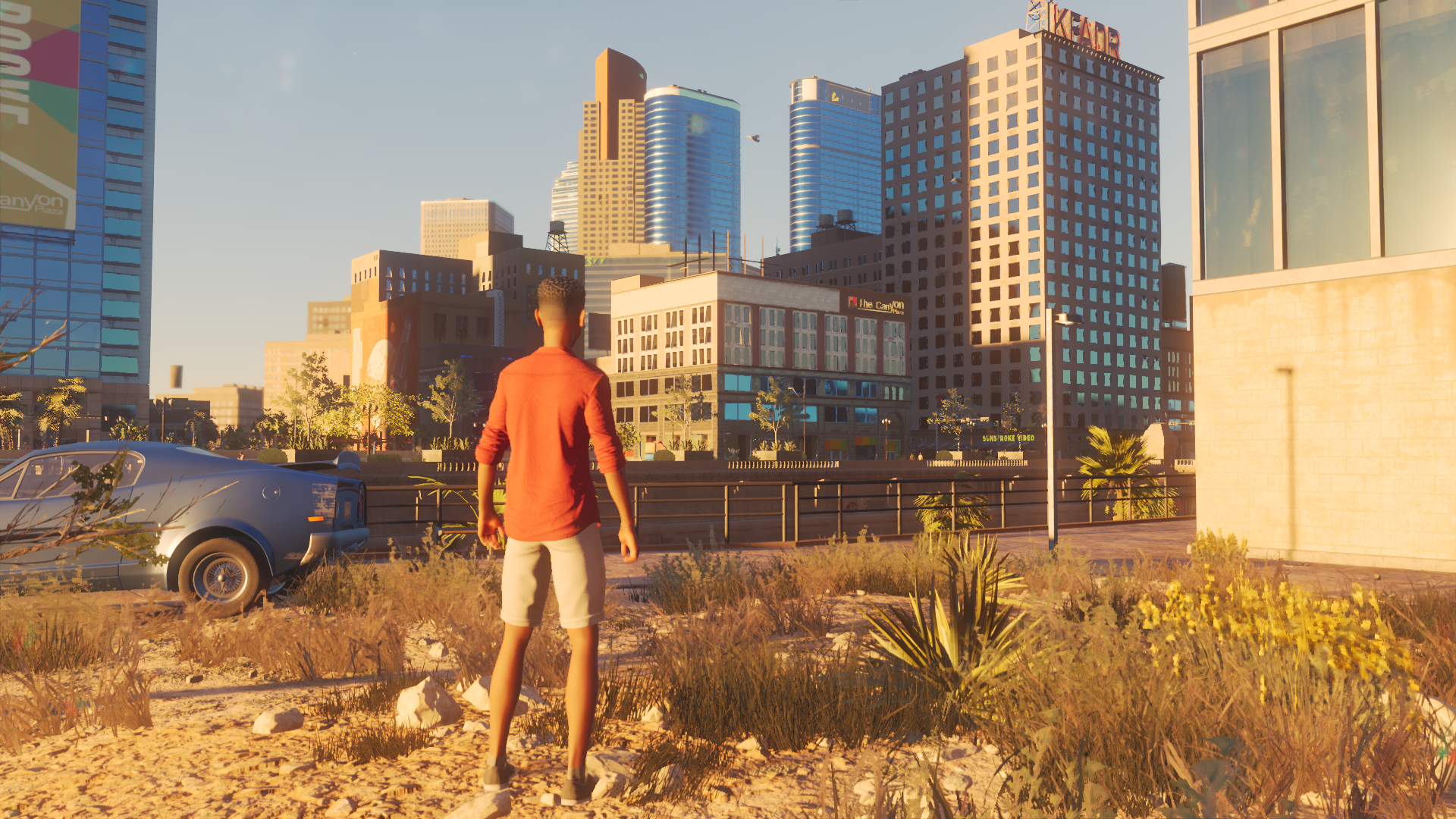 Saints Row running on Medium quality at 1080p.