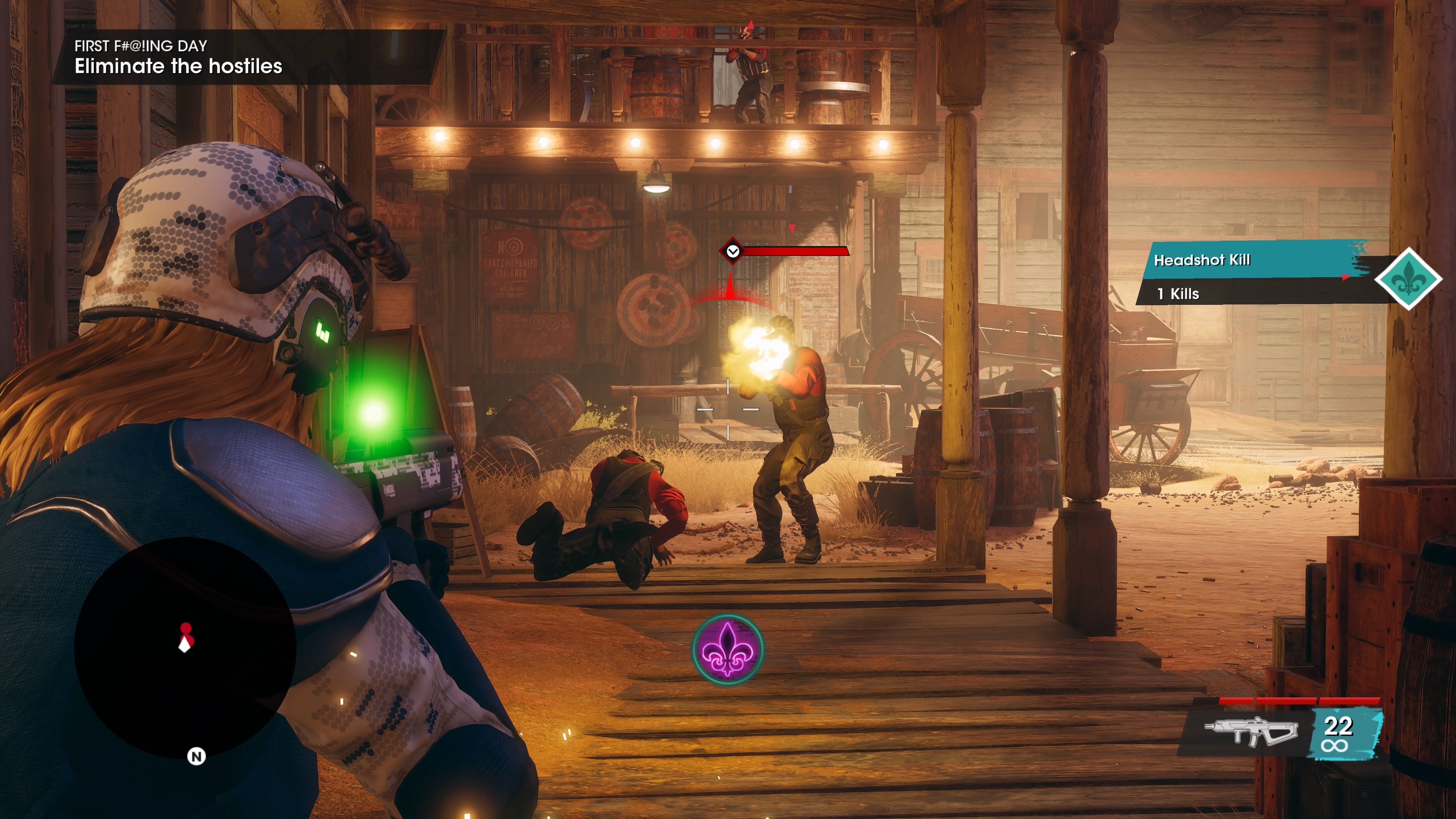 Saints Row review - a gunfight