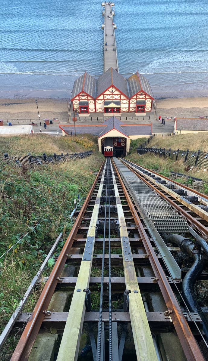 The Saltburn Cliff Lift funicular