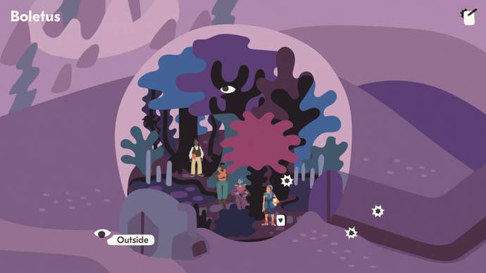 A biosphere of plants is broken on the side in Saltsea Chronicles