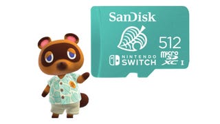 Save over £20 on the SanDisk 512GB microSDXC card for Nintendo Switch, now £40