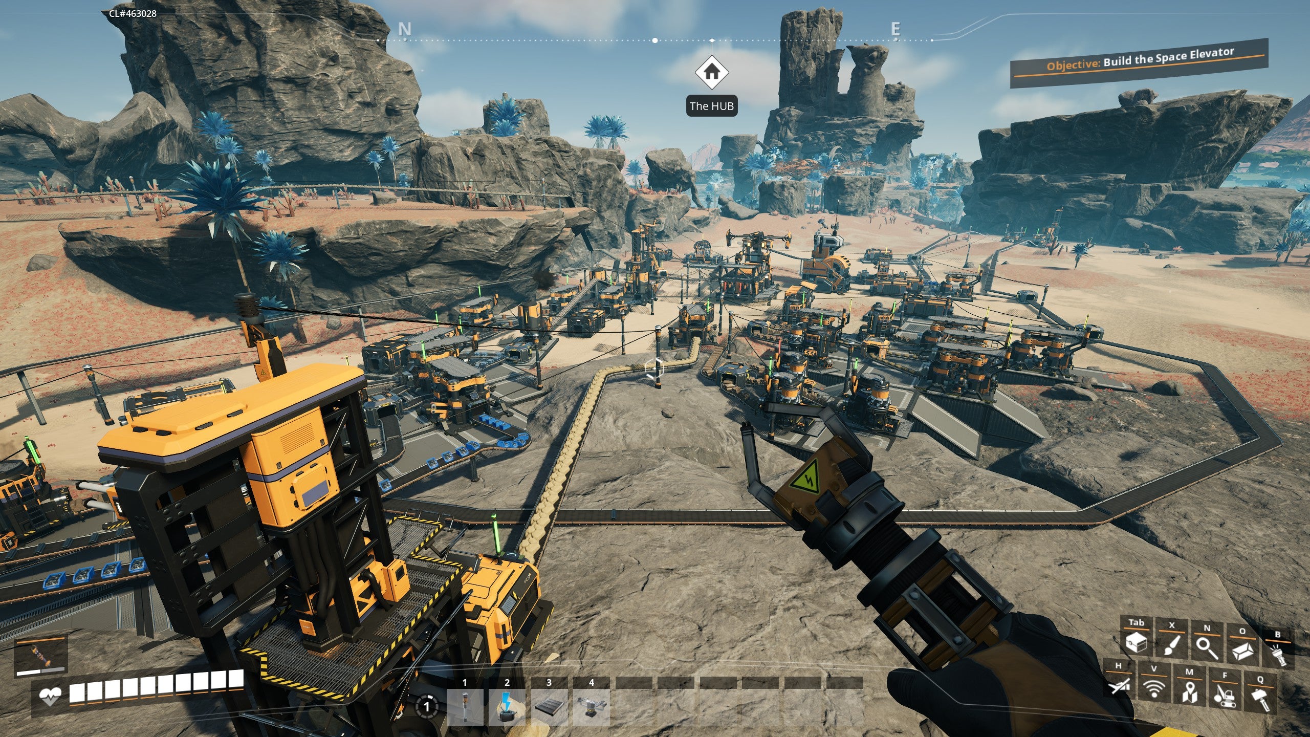 Satisfactory running on Linux.