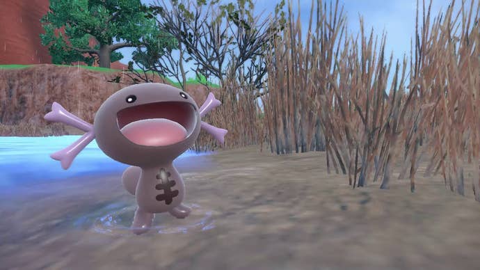 Wooper in Pokemon Scarlet and Violet