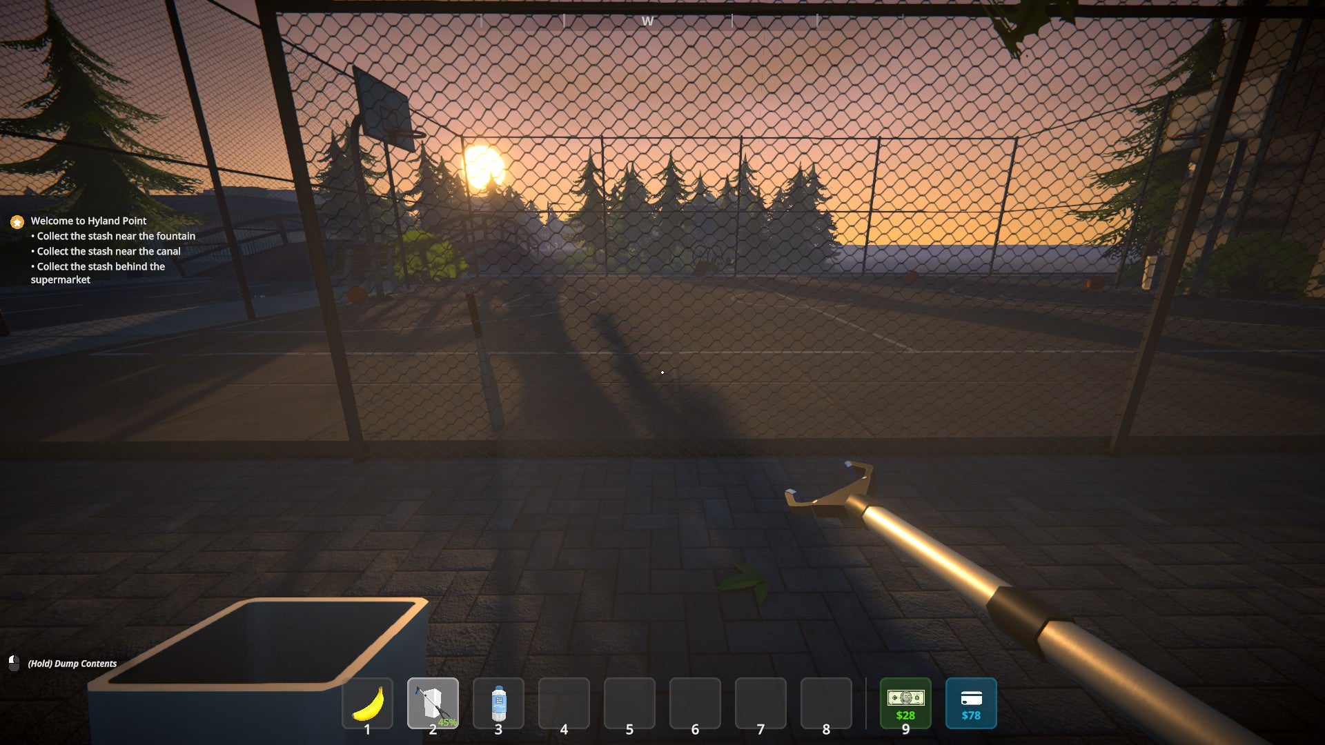 A trash grabber in Schedule 1. - 5