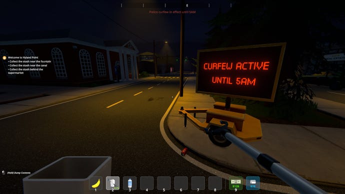A curfew motion successful Schedule 1.