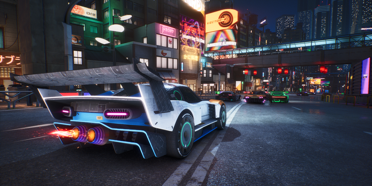 Arcade racer Screamers first update nerfs AI difficulty with an “additional balance pass” coming soon