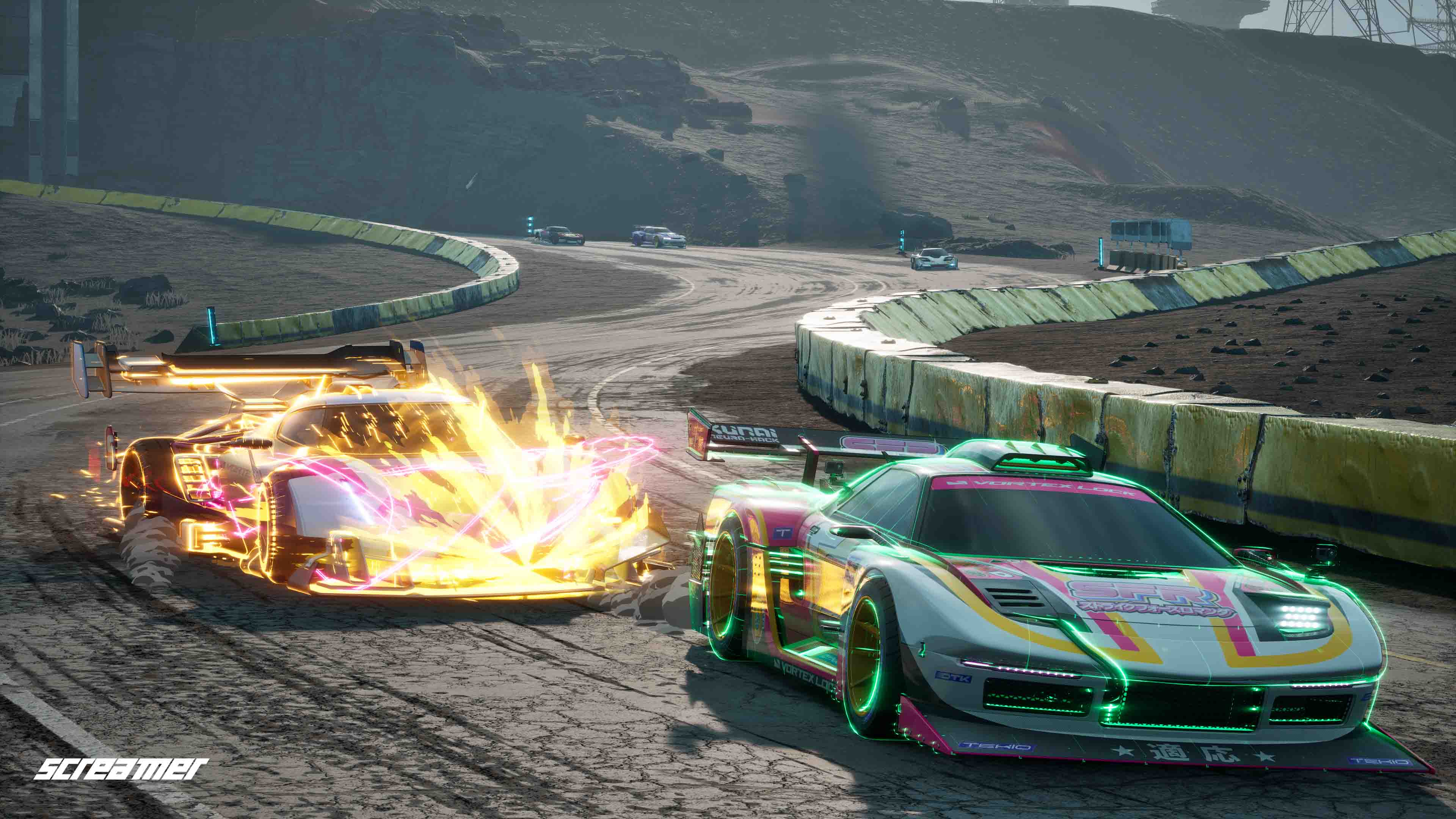 Screamer angespielt: Bleifuss-Reboot als Hero-Racer in schicker Anime ...