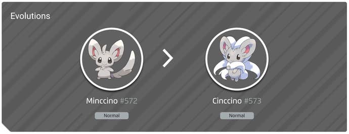 Minccino evolution line