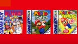 Mañana llegarán tres juegos de Game Boy protagonizados por Mario a Nintendo Switch Online