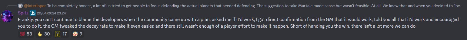 Chill out, Helldivers 2 hardcores trying to get casual players to stick to the battle plan, Arrowhead's doing what it can to help out - 3
