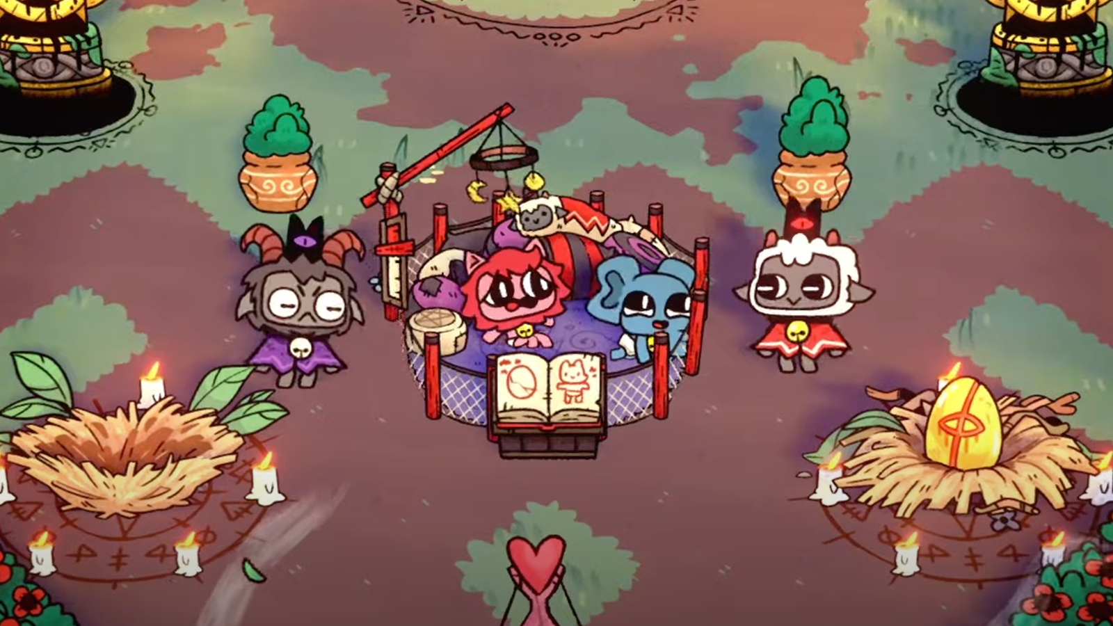Cult of the Lamb is finally getting couch co-op with new free