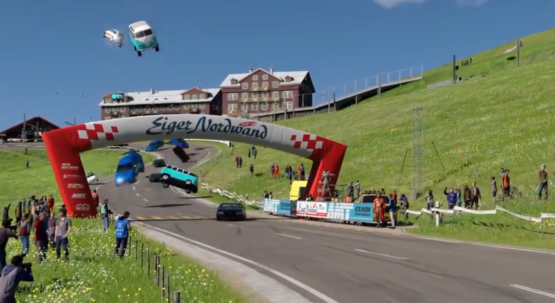 El último parche de Gran Turismo 7 introduce un hilarante bug en las físicas