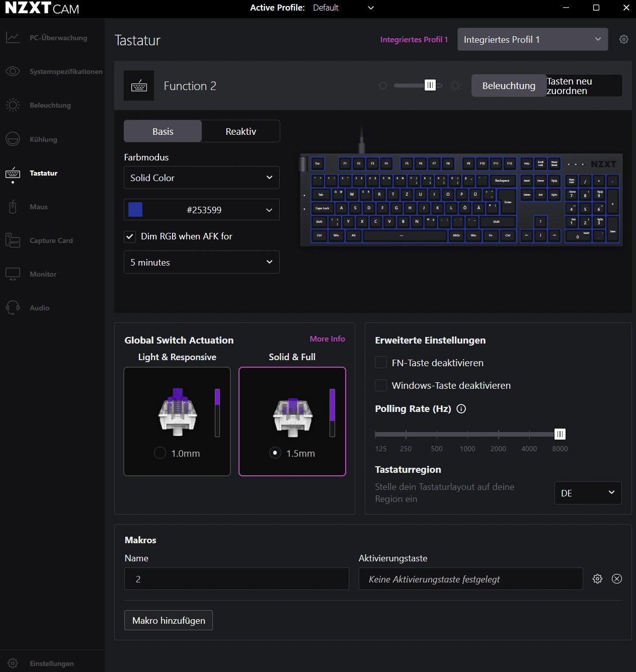 NZXT Function 2 Gaming Keyboard im Test - Die Grundlagen sind eh das ...