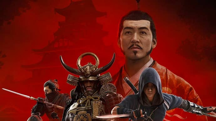 Assassin’s Creed Shadows artwork showing the game’s cast of characters.