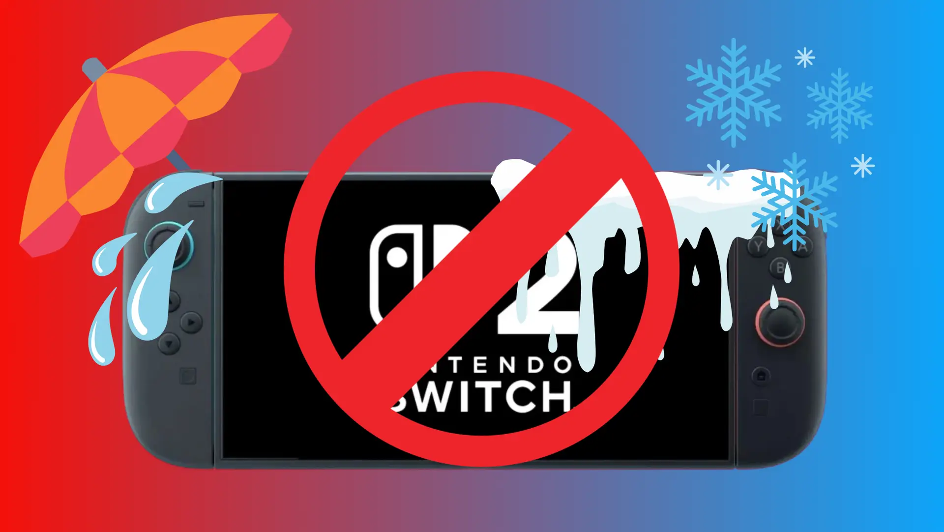 Aviso da Nintendo sobre Temperaturas e Consoles